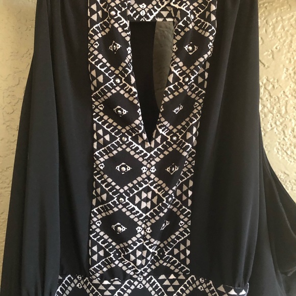 NWT INC Woman 1X Black Halter Dress - Picture 6 of 13